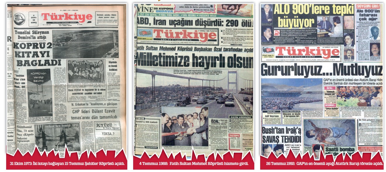 Türkiye ile birlikte büyüdük